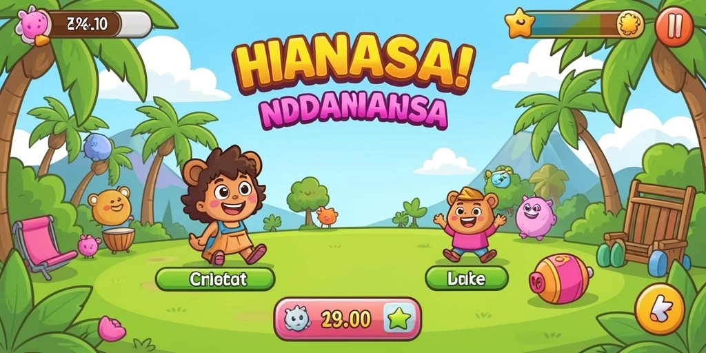 Tampilan menarik dari antarmuka utama BOLA07.
