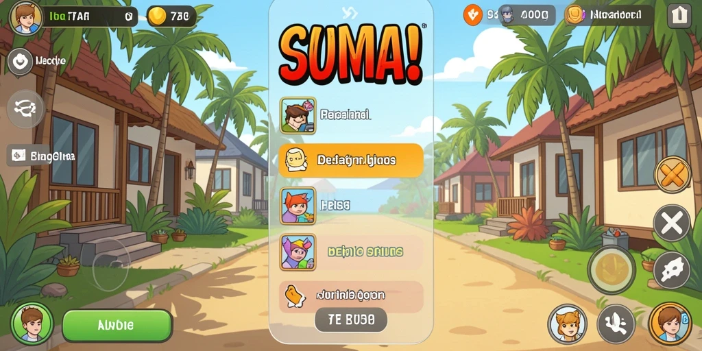 Tampilan menu yang menarik dan mudah dinavigasi.