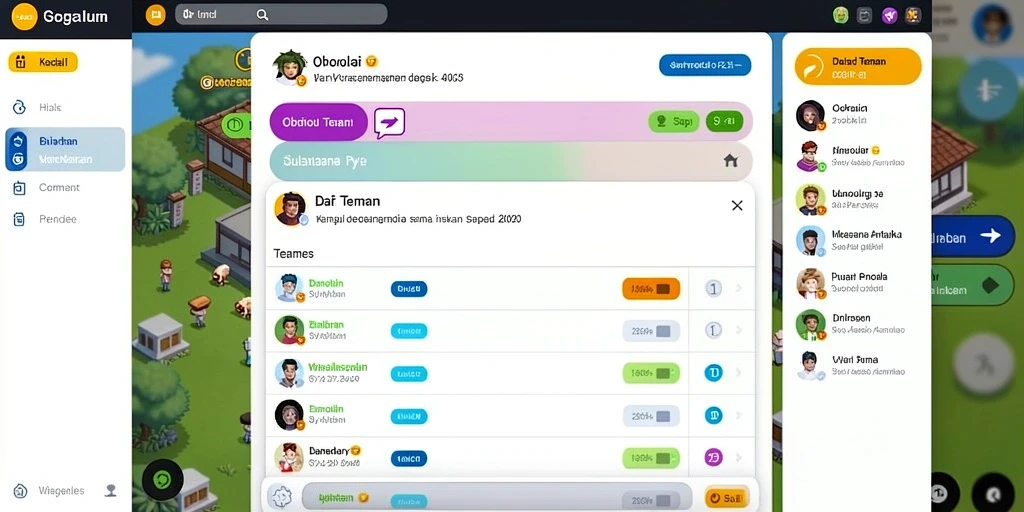 Tampilan antarmuka aplikasi yang menarik dan intuitif.