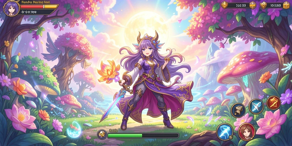 Screenshot aplikasi dengan tampilan menarik dan modern.
