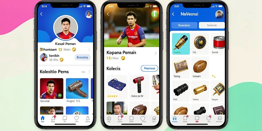 Tampilan antarmuka pengguna yang menarik dan modern.