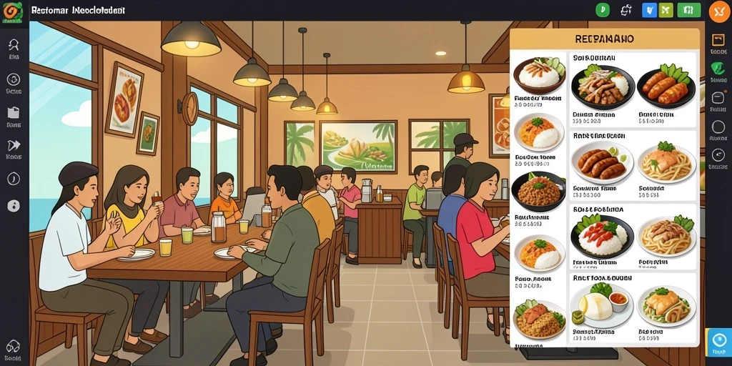Tampilan antarmuka yang menarik dan user-friendly.
