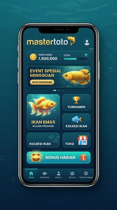 Galeri pratinjau visual mastertoto build APK resmi terbaru